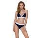 Спортивный топ с двойными бретелями Passion PS007 TOP S, navy blue
