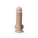 Фалоімітатор SilexD Vetus Real Skin Flesh (8in MODEL 1) суперсофт-силікон+Silexpan, діаметр 4,1 см