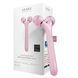 Електронний ультразвуковий ролик для обличчя GESKE Sonic Facial Roller 4в1 pink