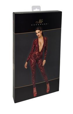 Бодістокінг Noir Handmade F382 Kink Royal Catsuit XS