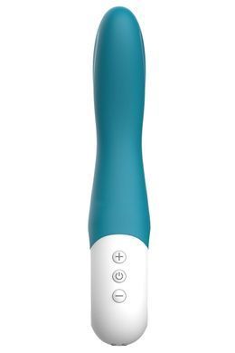 Вибратор точки G Liebe Bend It Rechargeable Ocean Blue, 10 режимов, очень мощный, гибкий ствол