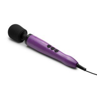 Вибромассажер DOXY Original Purple, очень мощный, питание 220В, пульсирующие вибрации