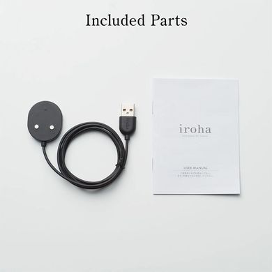 Мини-вибратор IROHA SAKURA Nadeshiko, раздвоенный кончик, 5 режимов, перезаряжаемый