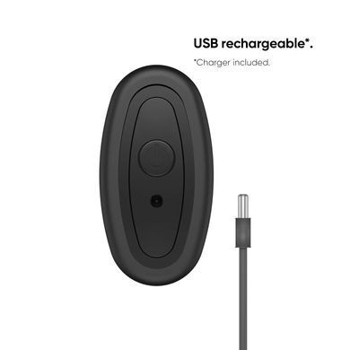 Вибромассажер простаты Nexus G-Play Plus S Black, макс. диаметр 2,3 см, перезаряжаемый