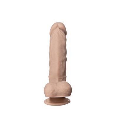 Фаллоимитатор SilexD Tomas Real Skin Flesh MODEL 1, реалистичный, на присоске, диаметр 4,9 см