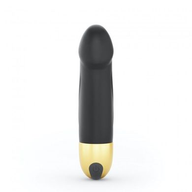 Вибратор Dorcel Real Vibration S Gold 2.0, диам 3,7см, перезаряжаемый, для точки G