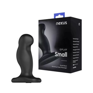 Вибромассажер простаты Nexus G-Play Plus S Black, макс. диаметр 2,3 см, перезаряжаемый