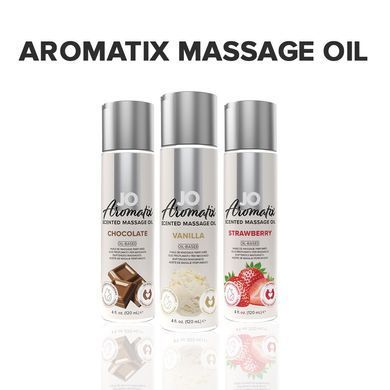 Натуральна масажна олія JO Aromatix Massage Oil Vanilla 120 мл