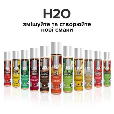 Смазка на водной основе System JO H2O - Peachy Lips (30 мл) без сахара, растительный глицерин