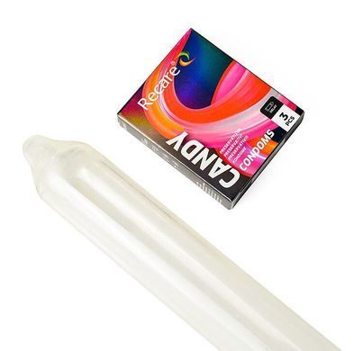 Презервативы Holographic Recare Delay Candy Condoms 3 шт, пролонгирующий эффект, конфетный аромат