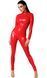 Комбинезон Noir Handmade F353 Red powerwetlook overall - XL