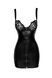 Платье с мокрым эффектом Noir Handmade F254 Powerwetlook mini-dress, XXL