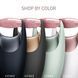 Ролер-масажер для обличчя з рожевим кварцом GESKE SmartAppGuided Rose Quartz Roller 5in1 green