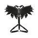 Женская портупея Art of Sex - Wings черная L-2XL, экокожа