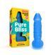 Мыло в форме пениса Pure Bliss BIG Dark Blue, крафтовое мыло-член, натуральное