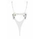 Еротичний боді з малюнком Passion LOVELIA BODY S/M, white