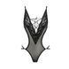 Боди монокини с декольте Passion ERZA BODY L/XL, black