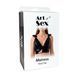 Лакований вініловий ліф з шипами Art of Sex - Mistress, червоний, розмір S