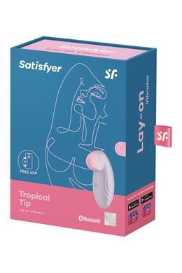 Смарт-вібратор для клітора Satisfyer Tropical Tip Light Lilac