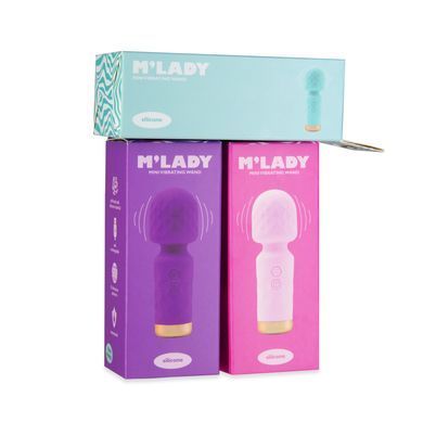 Вибромассажер M&rsquo;Lady Mini Vibrating Wand Teal