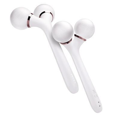 Електронний ультразвуковий ролик для обличчя та тіла GESKE Sonic Facial&Body Roller 4в1 starlight