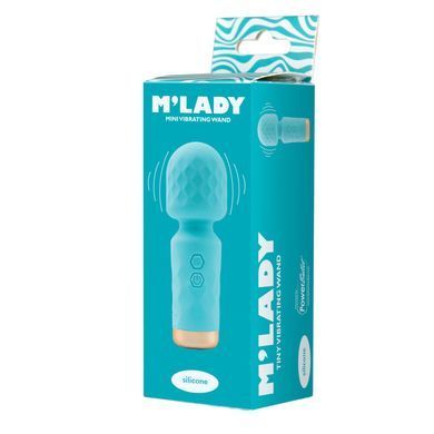 Вибромассажер M&rsquo;Lady Mini Vibrating Wand Teal