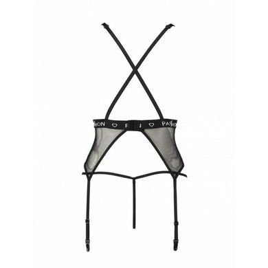 Полупрозрачный корсет Passion Exclusive MIRAJANE CORSET S/M, black