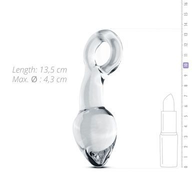 Стеклянный стимулятор простаты Gildo Glass Prostate Plug No. 13