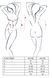 ELENI CORSET white 6XL/7XL - Passion