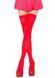Щільні непрозорі панчохи Leg Avenue Opaque Nylon Thigh Highs Red, one size