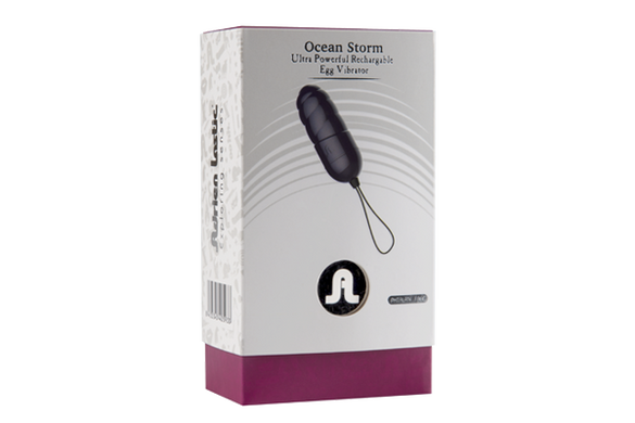 Виброяйцо Adrien Lastic Ocean Storm Dark Blue с пультом LRS