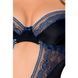 Корсет с пажами GISELE CORSET black XXL/XXXL - Passion Exclusive, трусики
