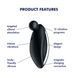 Вибратор для наружной стимуляции Satisfyer Spot On 2 Black, очень мощный, гибкий отросток