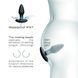 Анальная пробка с вибрацией и жемчужным массажем Dorcel Spin Plug, макс. диам. 3,8 см, пульт ДУ