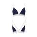 Спортивный топ с двойными бретелями Passion PS007 TOP XL, navy blue