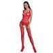 Бодістокінг Passion ECO BS005 red, щільний, відкритий доступ, імітація підв&rsquo;язок