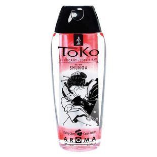 Лубрикант на водній основі Shunga Toko AROMA &ndash; Blazing Сherry (165 мл), не містить цукру