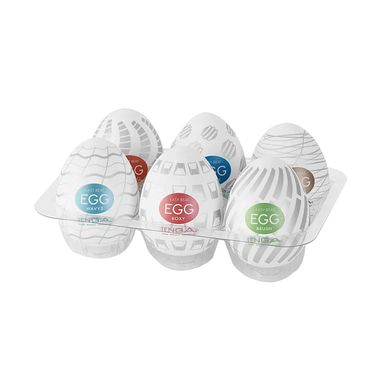 Набор яиц-мастурбаторов Tenga Egg New Standard Pack (6 яиц)