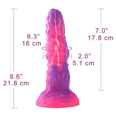 Силиконовый дилдо Hismith Silicone Tentacle Dildo Monster Series