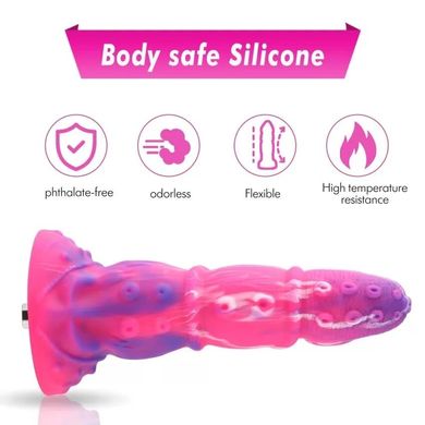 Силиконовый дилдо Hismith Silicone Tentacle Dildo Monster Series