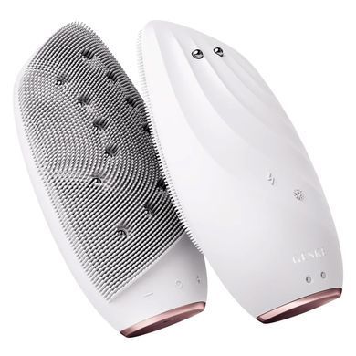 Очищувальна щітка для обличчя GESKE Sonic Thermo Facial Brush&Face-Lifter 8в1 starlight