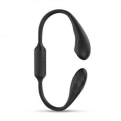 Вибратор на гибкой сцепке со стимуляцией пальчиком Dorcel DUAL EXPLORER