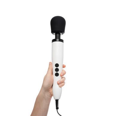 Вибромассажер DOXY Original White, очень мощный, питание 220В, пульсирующие вибрации