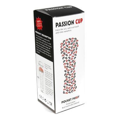 Мастурбатор з вібрацією Passion Cup - Vagina
