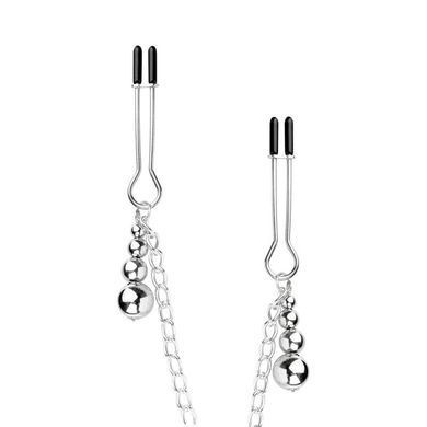 Зажимы для сосков и клитора Bedroom Fantasies: Nipple and Clitoris Clamps - Silver