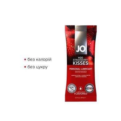 Набор лубрикантов Foil Display Box &ndash; JO H2O Lubricant &ndash; Strawberry &ndash; 12 x 10ml