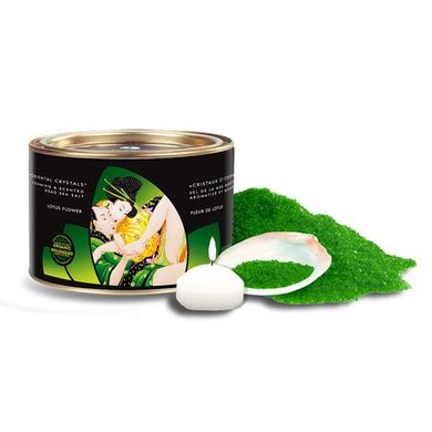 Соль для ванны Shunga Oriental Crystals Bath Salts ORGANIC - Lotus Flower (600 г) соль Мертвого моря