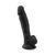 Фалоімітатор SilexD Johnny Black (MODEL 1 size 7in), двошаровий, силікон + Silexpan, діаметр 3,8см