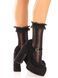 Носочки ажурные Leg Avenue Mini Bow Lace Anklet, черные, с рюшами, декор &mdash; бантики