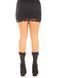 Носочки ажурные Leg Avenue Mini Bow Lace Anklet, черные, с рюшами, декор &mdash; бантики